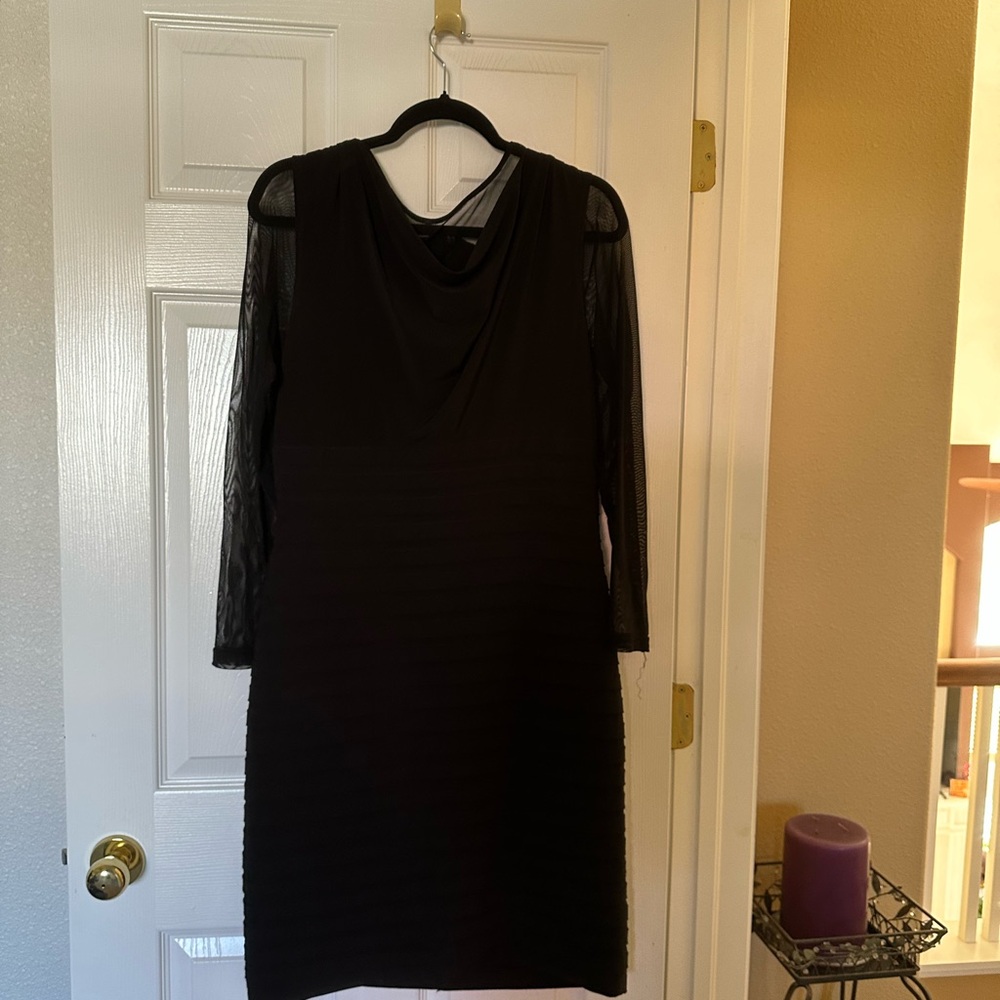 Adrianna Papell Elegant Black Attire